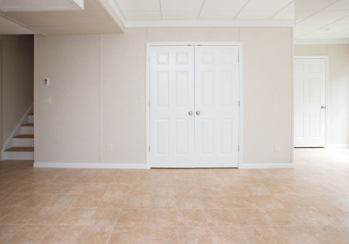 Basement Walls in a home in Bethel Park, Pennsylvania