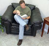 ThermalDry® Floor is available in many options, pictured here is our Sandstone Gray Vinyl Tile
