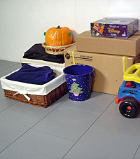 Basement Wood Flooring installed in Mckeesport, Pennsylvania