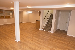 Total Basement Finishing system installed in Murrysville